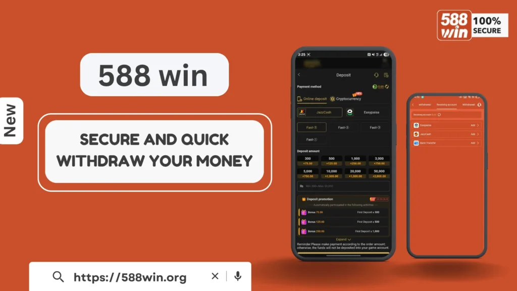 588 win Withdraw