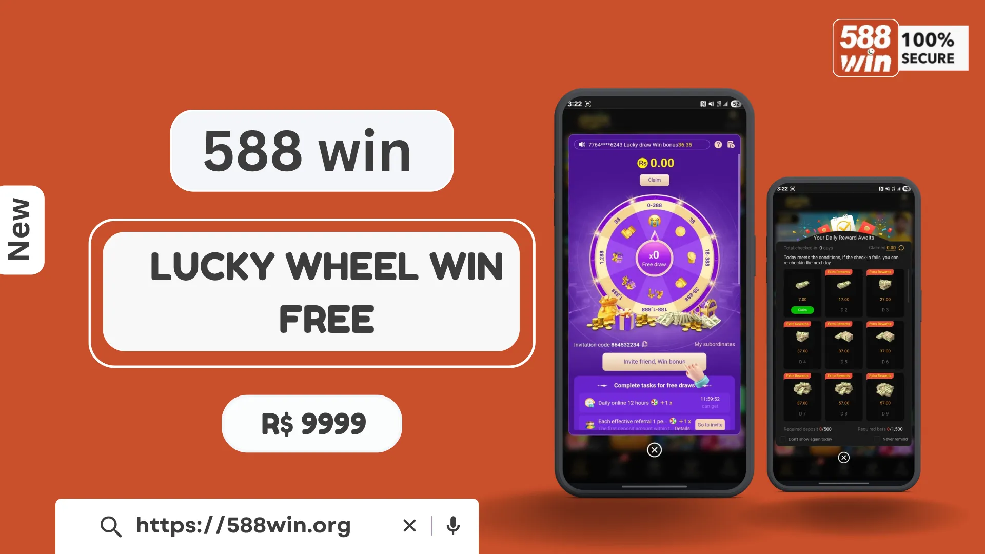 588 win lucky wheel