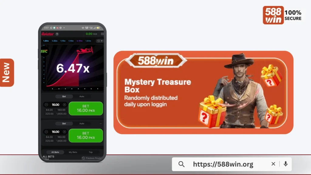 588 Win Game Mystery Box